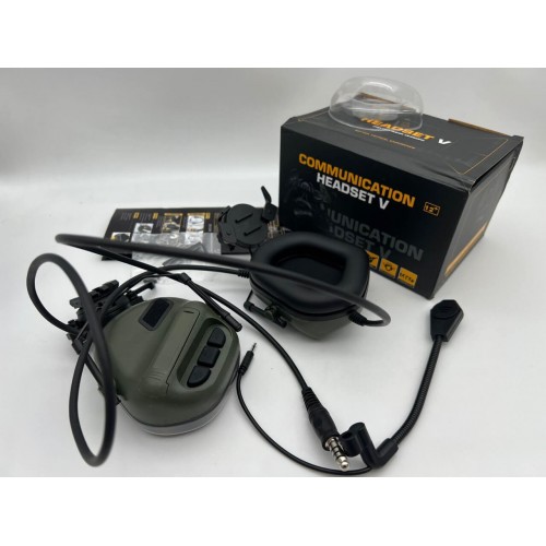 "COMMUNICATION HEADSET V" Активные тактические наушники для стрельбы в Волжском