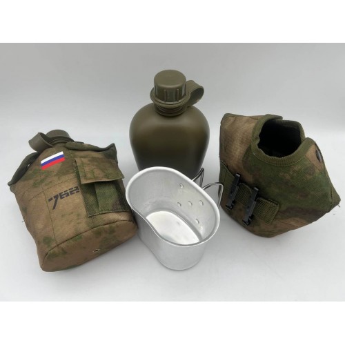 Фляга «7.62 RU» с супницей/котелком в чехле в Волжском