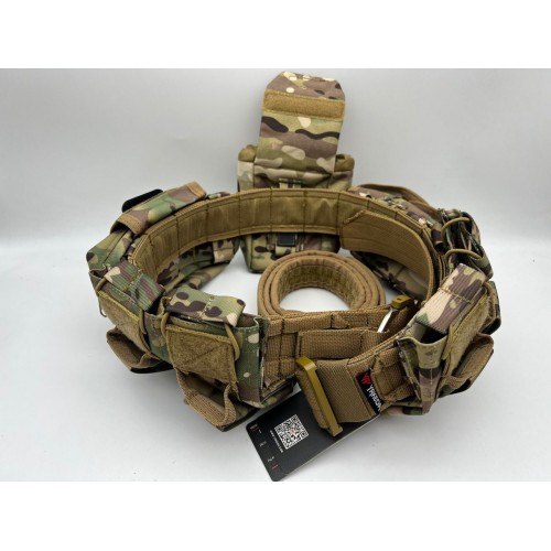 Пояс разгрузочный YAKEDA тактический с подсумками в Волжском