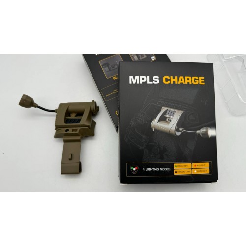 Нашлемный тактический фонарь MPLS Charge аккумуляторный в Волжском