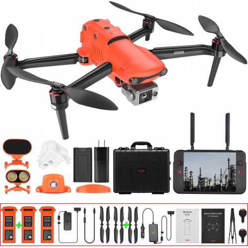 Квадрокоптер Autel Robotics EVO II Dual 640T (Thermal) Enterprise в самой максимальной топовой комплектации в Волжском