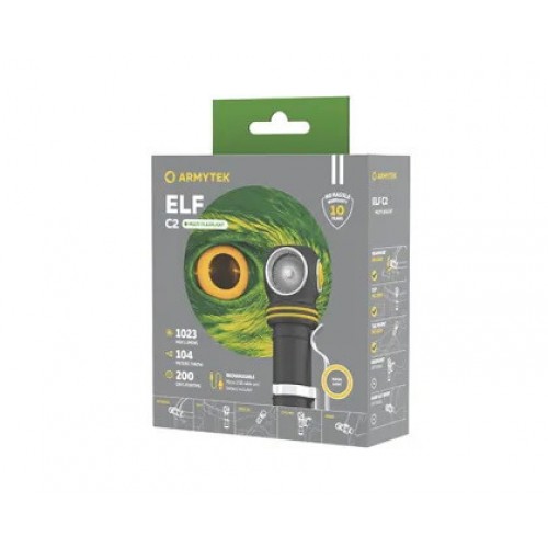 Мультифонарь Armytek ELF C2 Micro USB (теплый свет) в Волжском