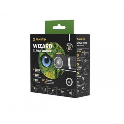 Мультифонарь Armytek Wizard C1 Pro Magnet USB в Волжском