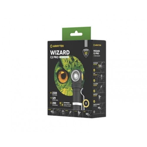 Мультифонарь Armytek Wizard C2 Pro Magnet USB (теплый свет) в Волжском