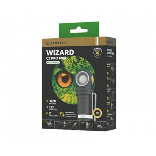 Мультифонарь Armytek Wizard C2 Pro Max Magnet USB (теплый свет) в Волжском