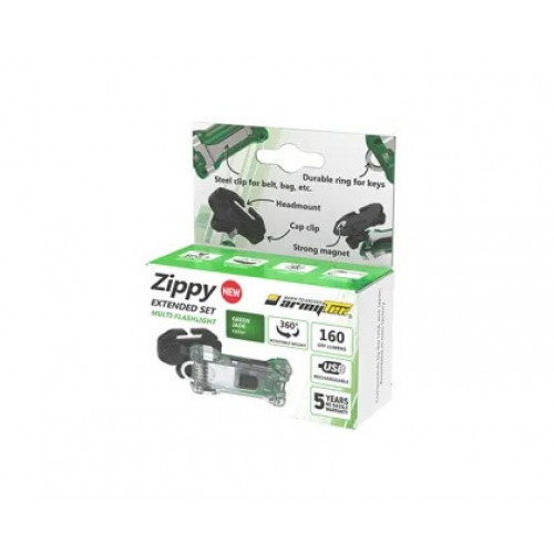 Наключный фонарь Armytek Zippy Extended Set (Green Jade) в Волжском