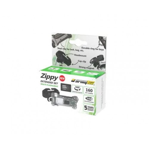 Наключный фонарь Armytek Zippy Extended Set (Grey Onyx) в Волжском