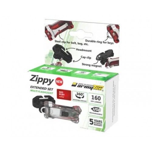 Наключный фонарь Armytek Zippy Extended Set (Red Ruby) в Волжском