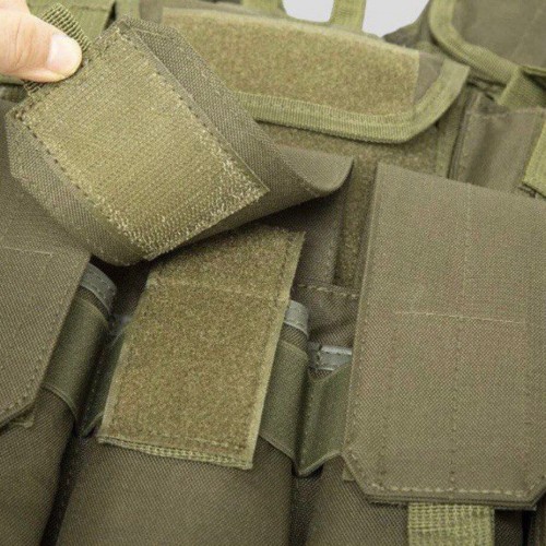 Тактический разгрузочный жилет «5 / пять карманов» с подсумками Tactical Molle Plate Carrier для съемных бронепластин в Волжском