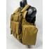 Тактический разгрузочный жилет «5 / пять карманов» с подсумками Tactical Molle Plate Carrier для съемных бронепластин в Волжском